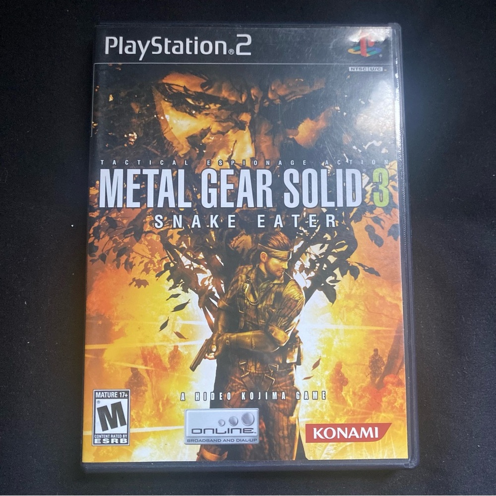 Metal Gear Solid 3 PS2 Game